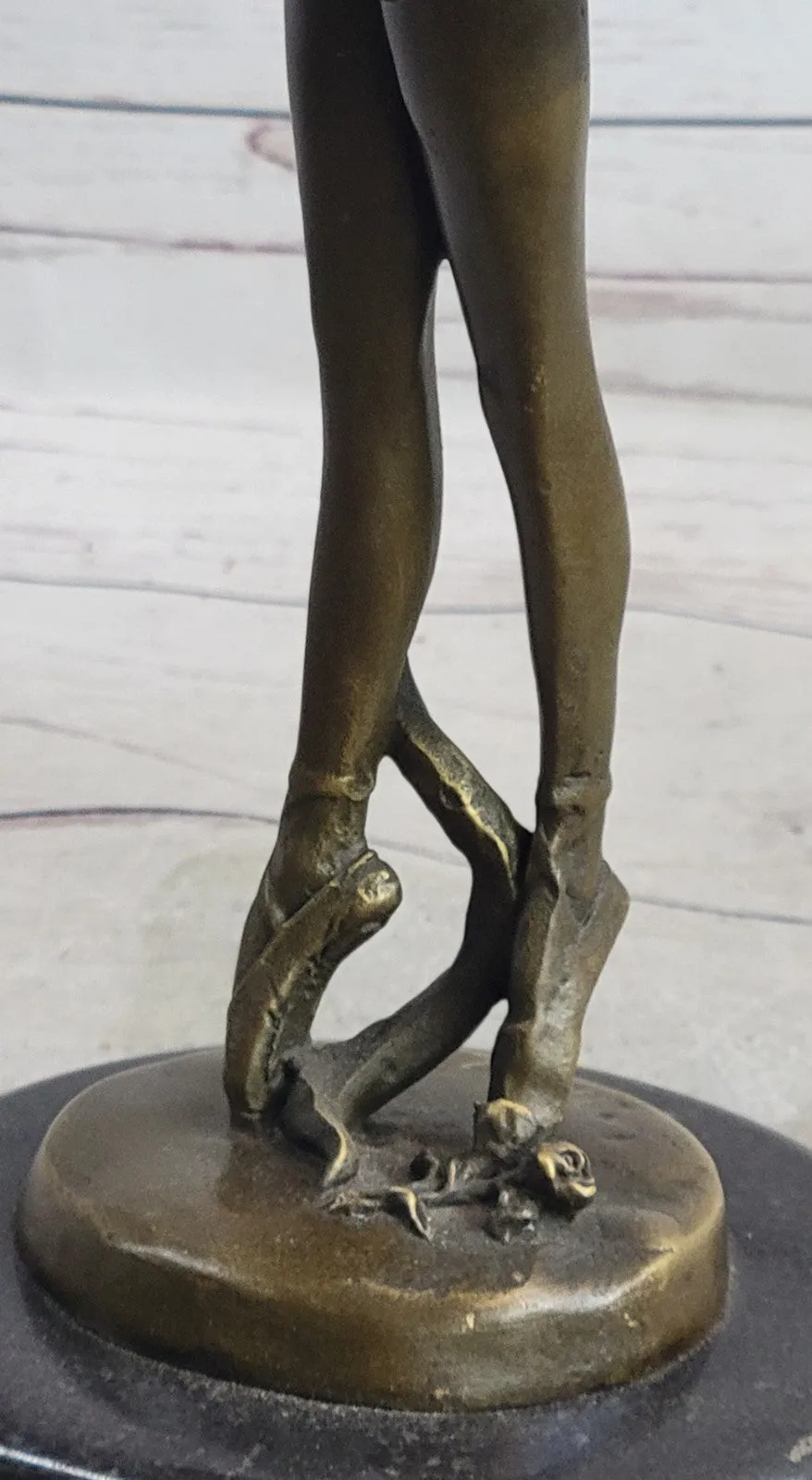 Bronze Handcrafted Art  Sculpture Prima Ballerina Dancer Ballet Statue Metal
