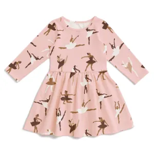 Calgary Dress - Ballet Pink