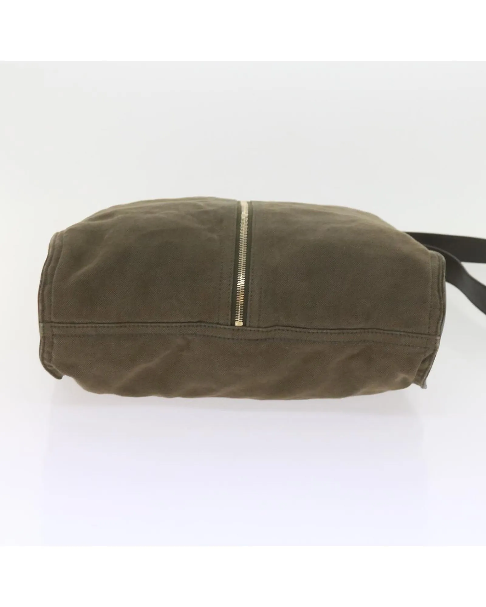 Canvas Khaki Shoulder Bag