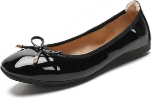 JOEupin Women's Slip-on Ballet Comfortable Flats Dress Round Toe Foldable Soft Casual Work Flat Shoes
