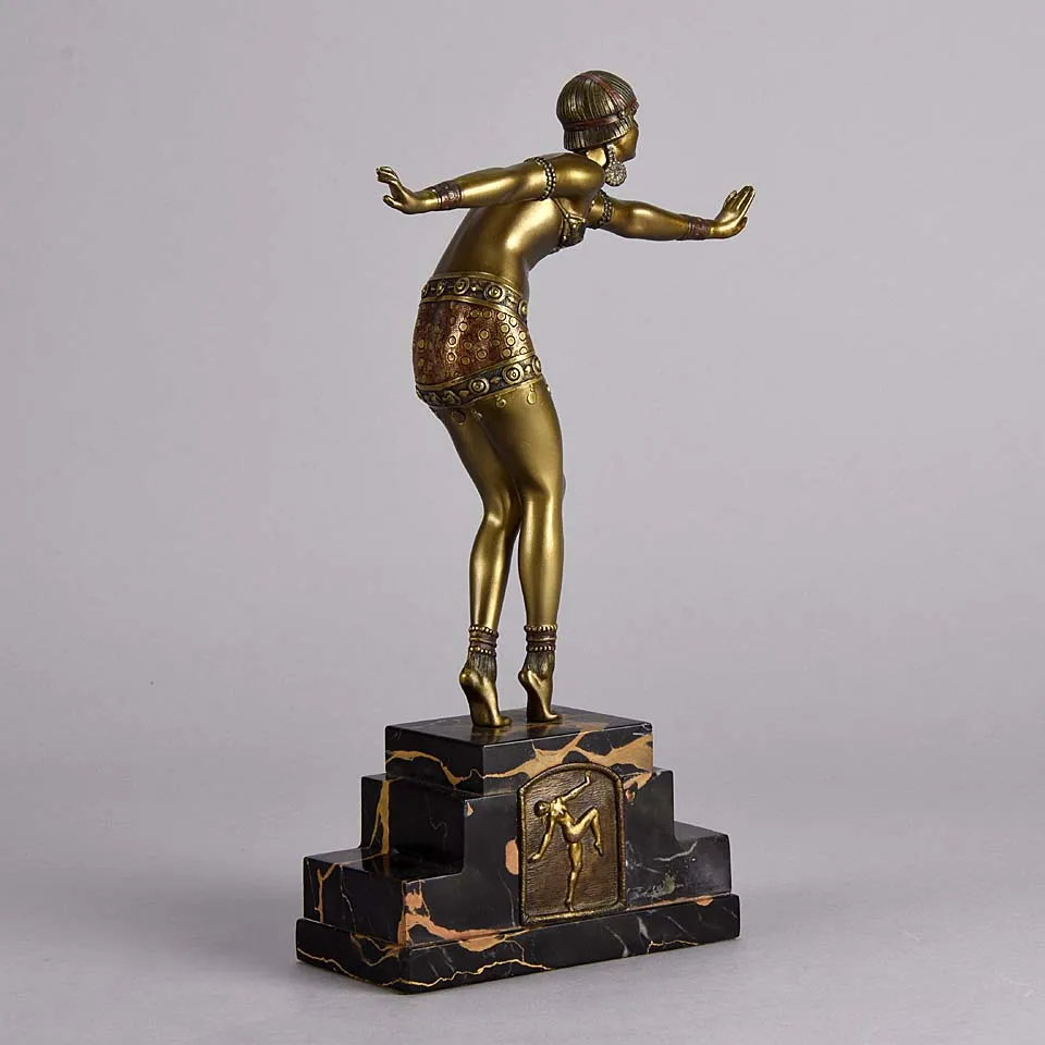 “Phoenician Dancer” by Chiparus