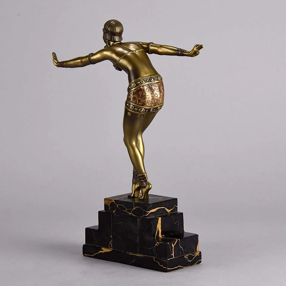 “Phoenician Dancer” by Chiparus