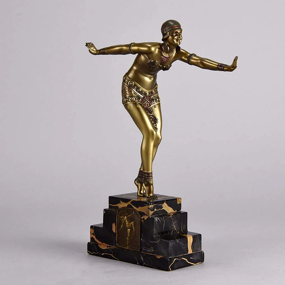“Phoenician Dancer” by Chiparus