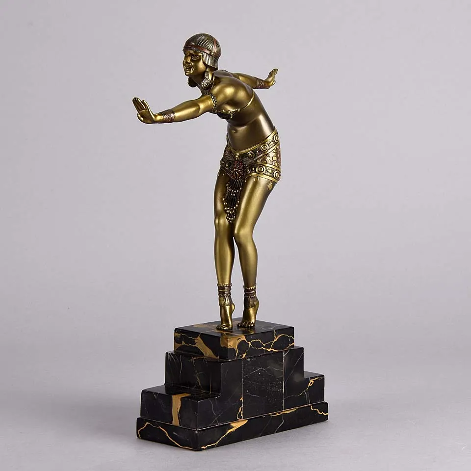 “Phoenician Dancer” by Chiparus