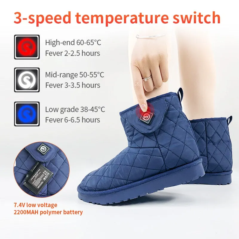 SAVIOR Heated Warm Indoor Cotton Boots
