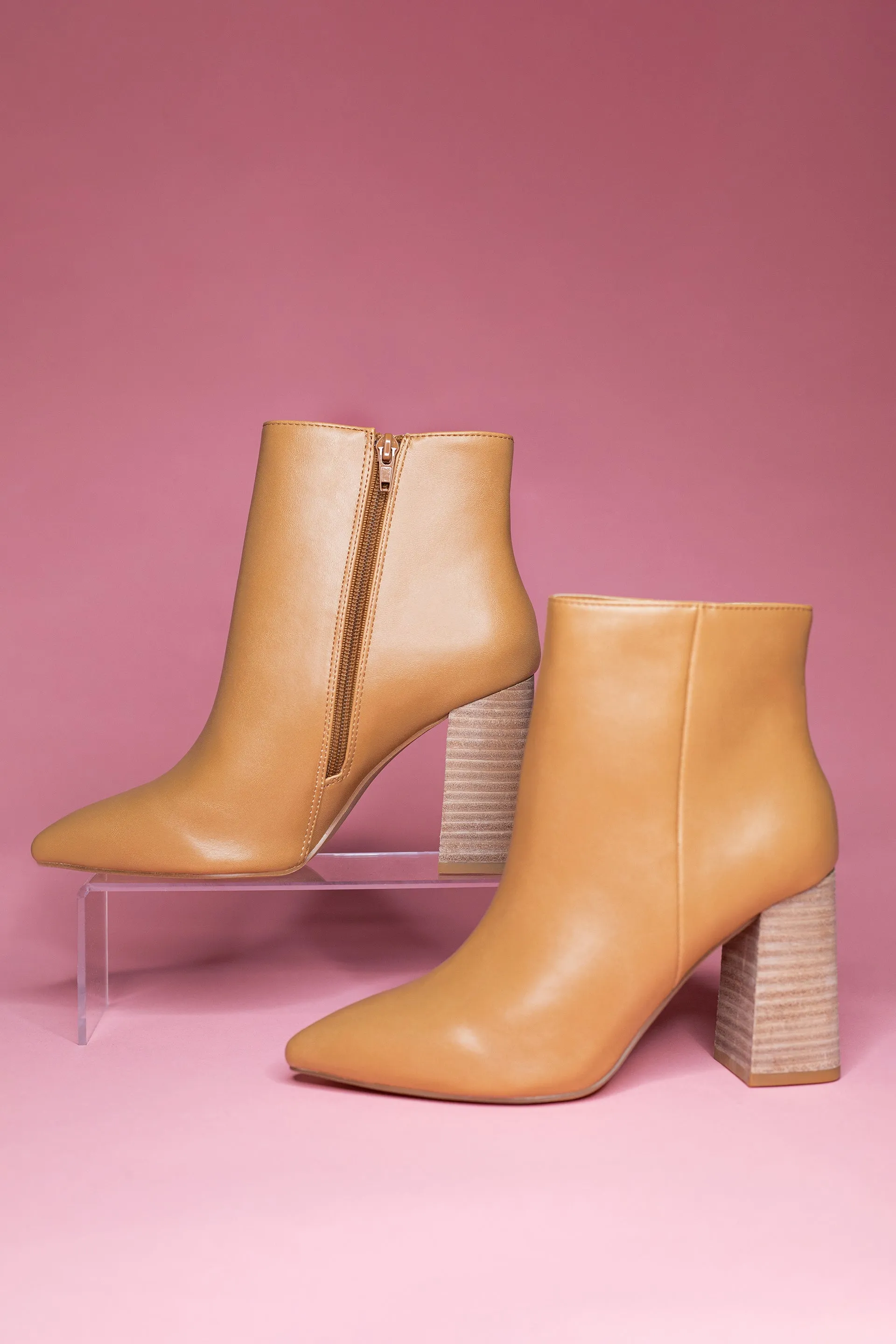 Shu Shop Veronica Camel Heeled Boots - FINAL SALE