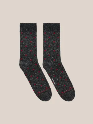Spotty Fleck Sock
