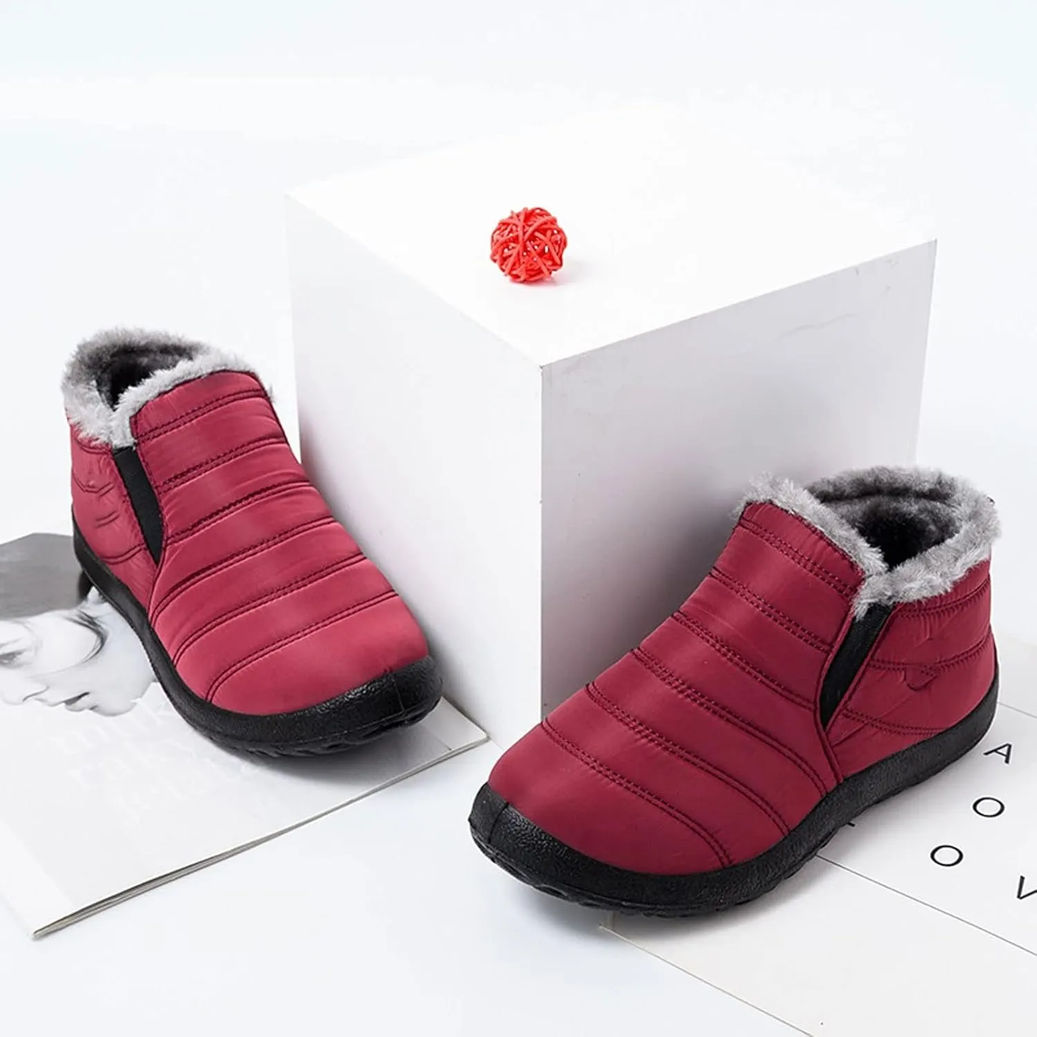 Womens Boots Winter shoes women snow boots plush winter boots women waterproof boots women winter boots ladies boots